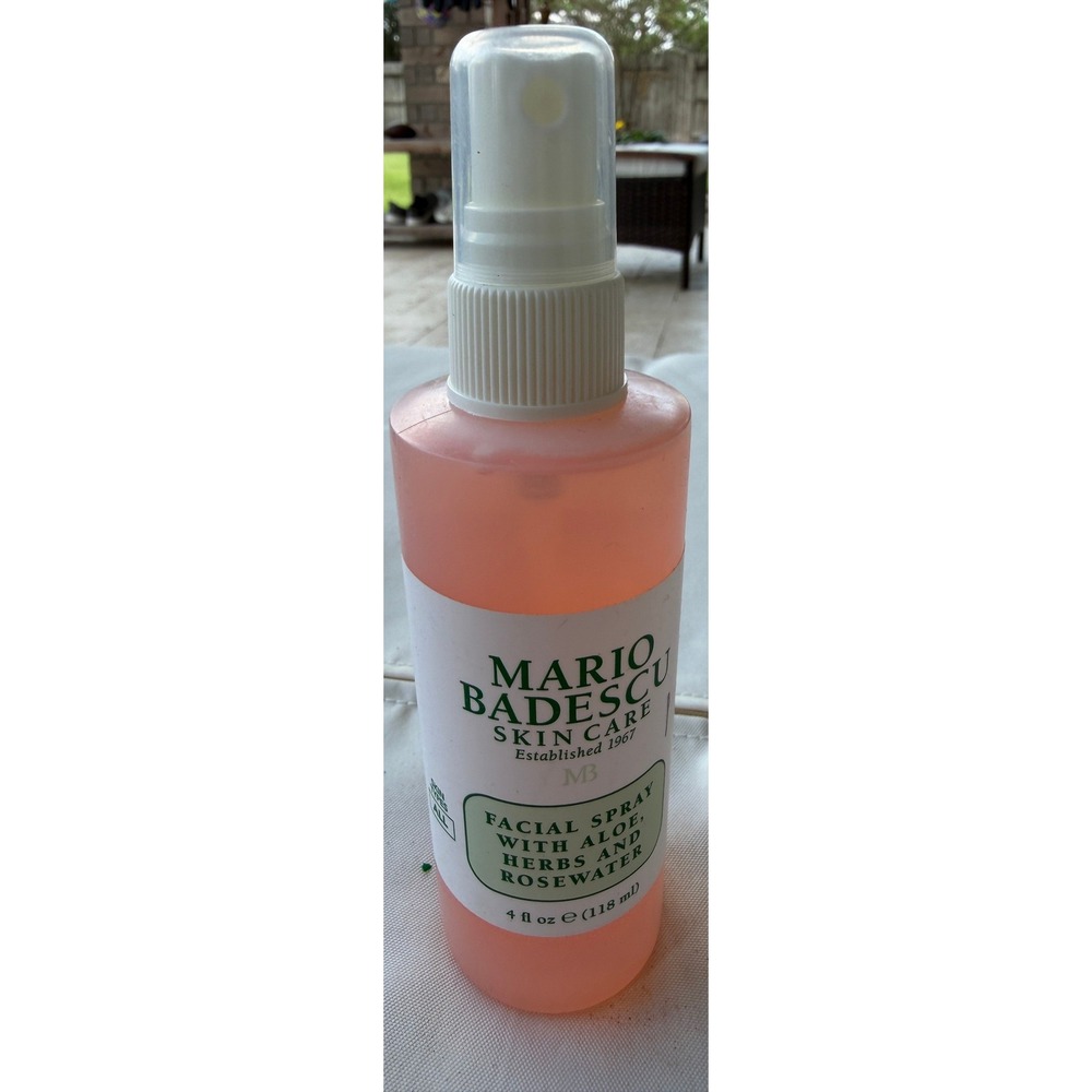 Mario Badescu Facial Spray with Aloe Herbs and Rosewater 4oz Hydrating Mist